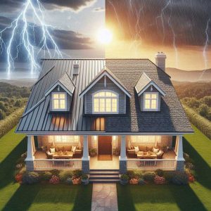 Weather Resistance of Metal Roofs vs Shingles